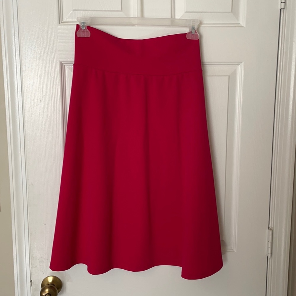 Beautiful pink a-line skirt!  2X (A26)